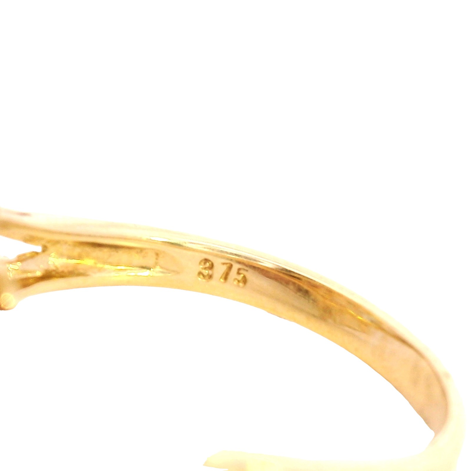 9ct Yellow Gold Ring Amethyst Topaz Garnet Sapphire Multi Gemstone 3.8g Stamped