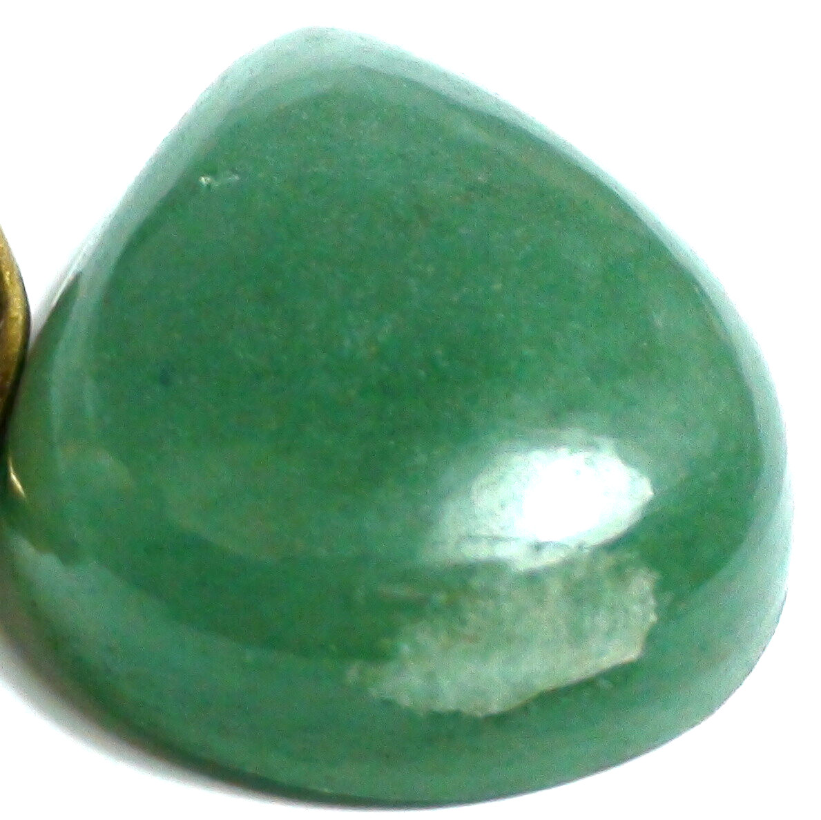 RARE! BIG! 57.55 ct NATURAL MYANMAR BURMESE GREEN JADE.