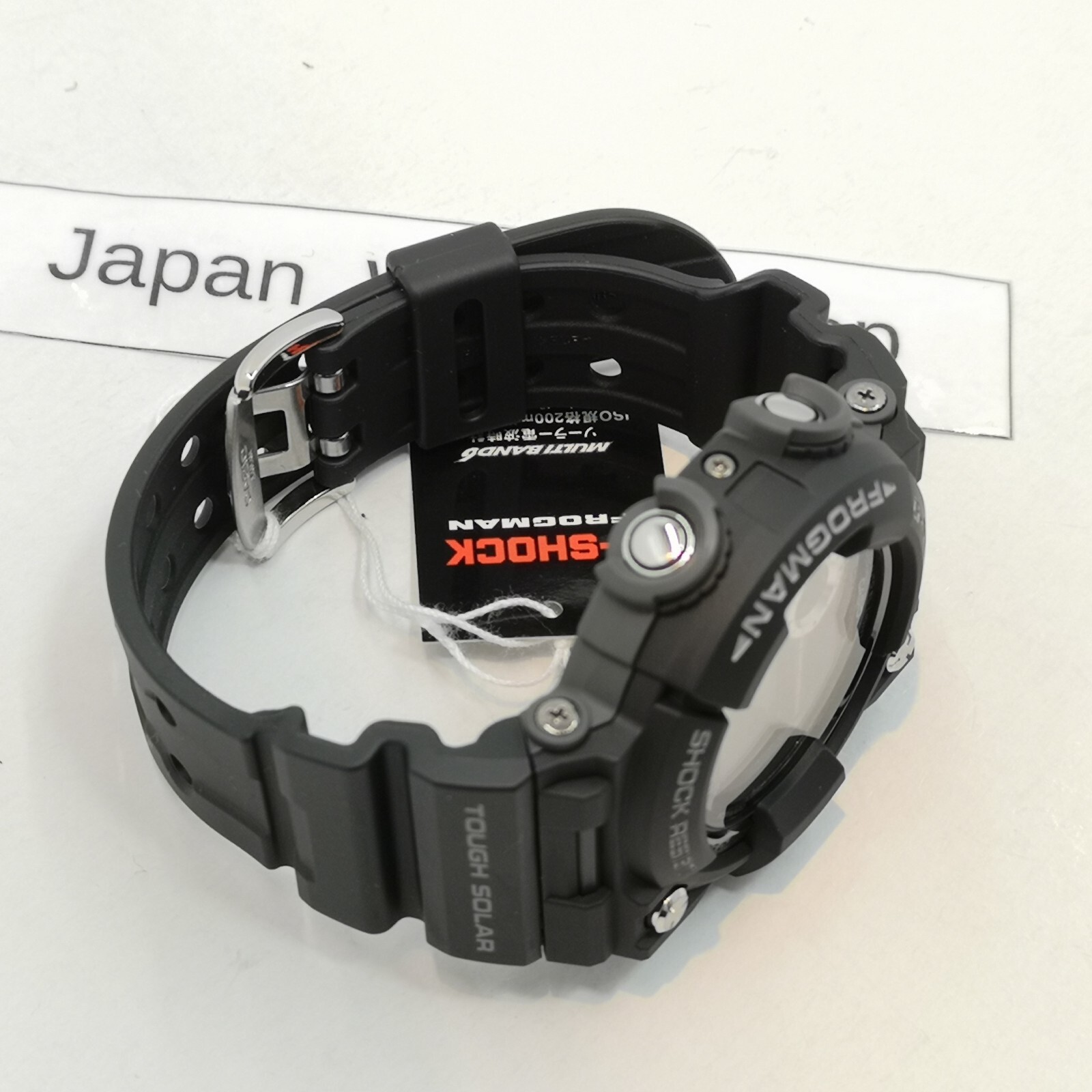 CASIO G-SHOCK FROGMAN GWF-1000-1JF Black Red Multiband 6 Men’s Watch New in Box