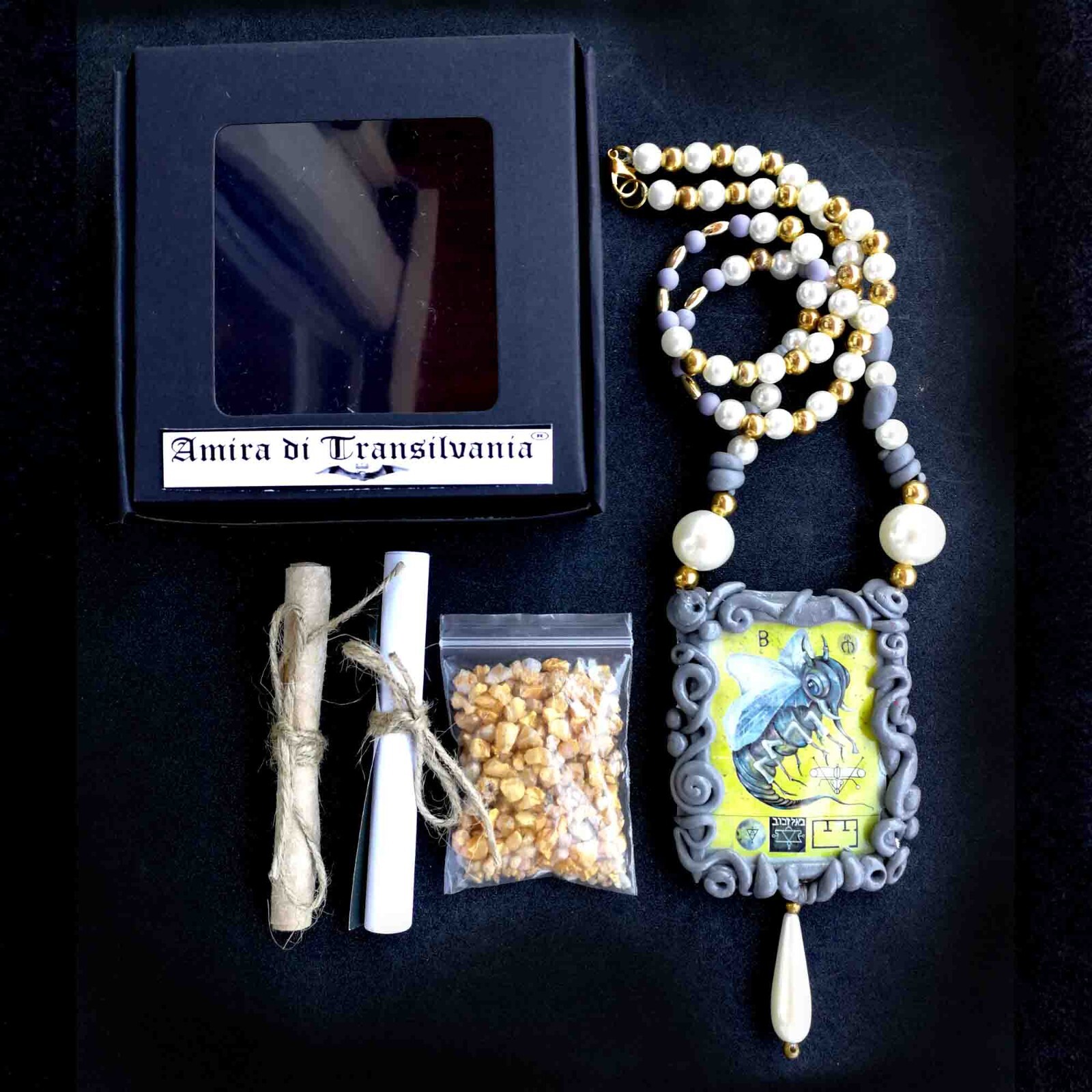 Talisman magic amulet Beelzebub demon Lemegeton Solomon keys clavicula salomonis