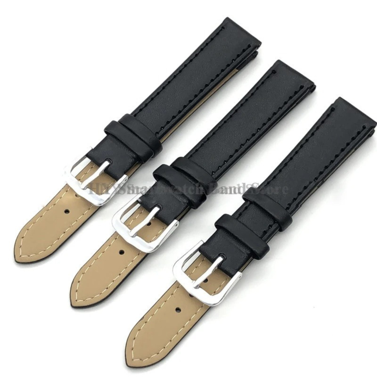 8Mm 10Mm 12Mm 14/16Mm 18Mm 20Mm 22Mm 24Mm PU Leather Watch Strap for Men Women S