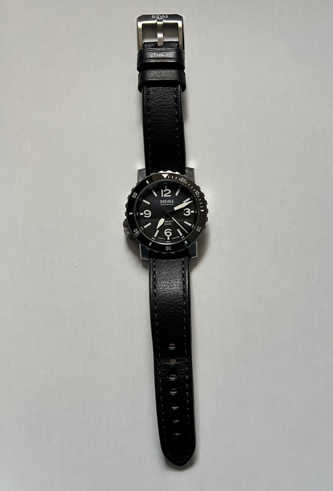 DIEVAS MARINE 500 41MM 316L Stainless Steel Excellent!