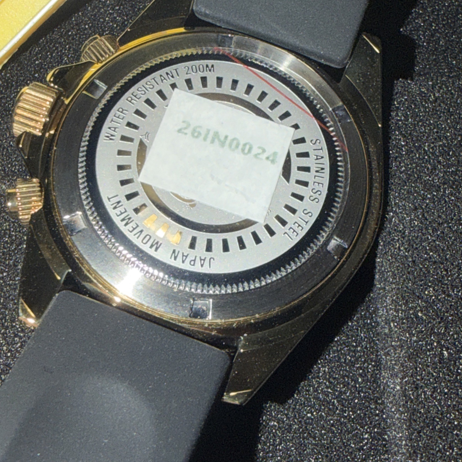 Invicta Speedway Men’s Watch 50873 -39.5mm Gold&Green Roulette Dial. W Box&tags
