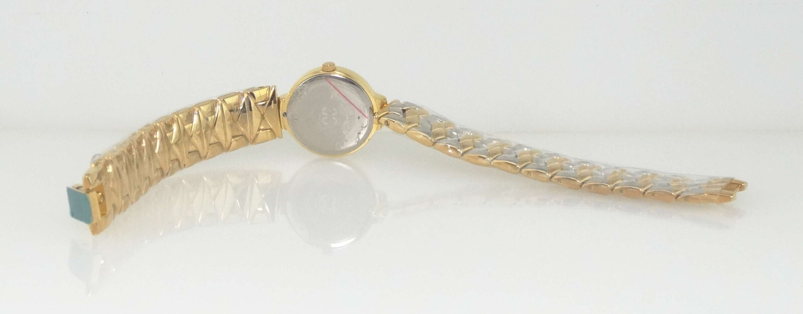 YEMA Paris YM 778 Women’s Gold AND Two-tone Quartz Dress Watch (Reversible) NEW