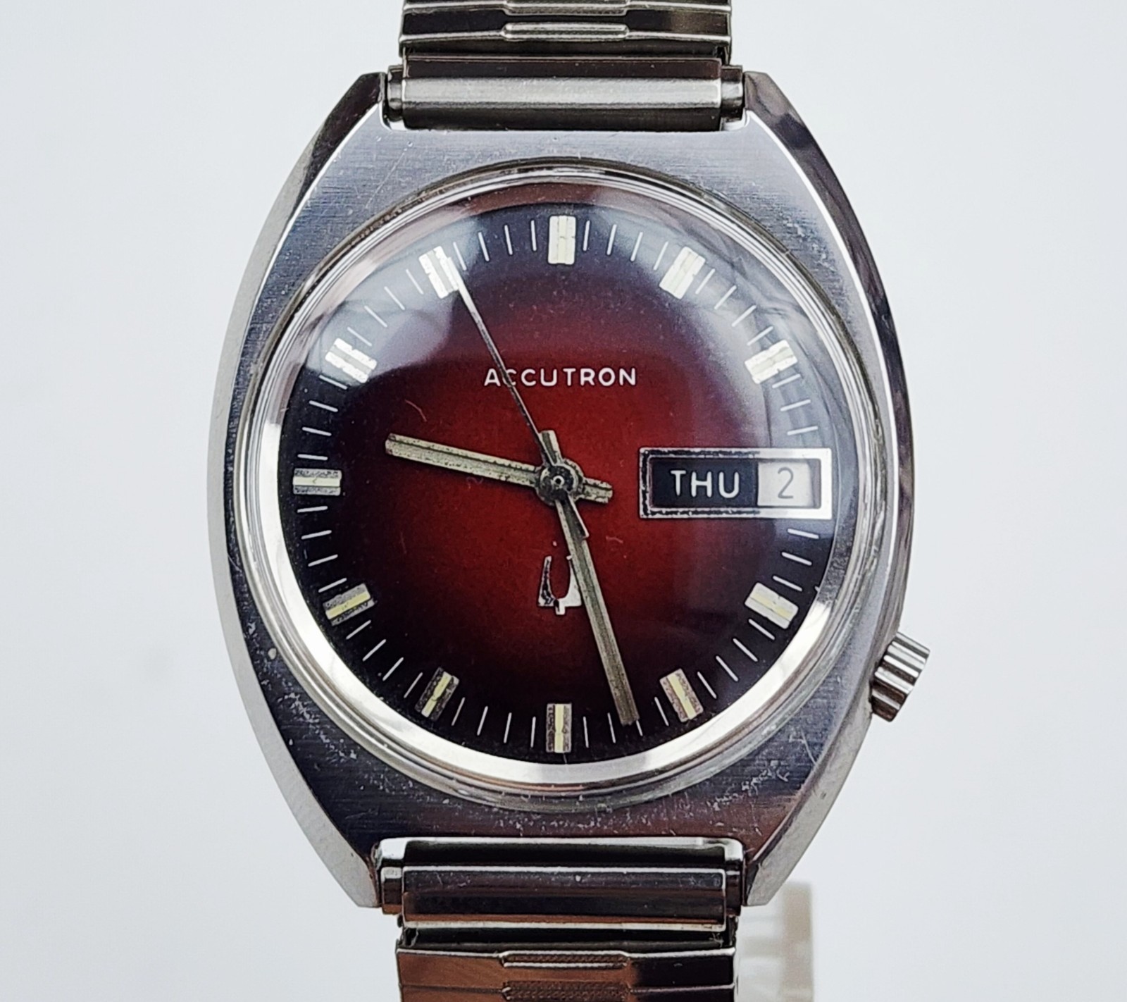 Men’s Vintage 1972 TUNING FORK Watch ACCUTRON Cal.2182
