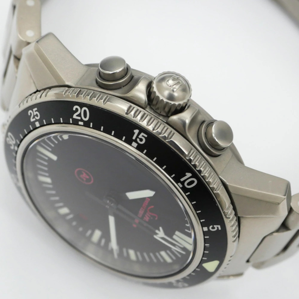 SINN Ezm1 Chronograph 503.EZM-1 Black Men’s Used Watch #101021