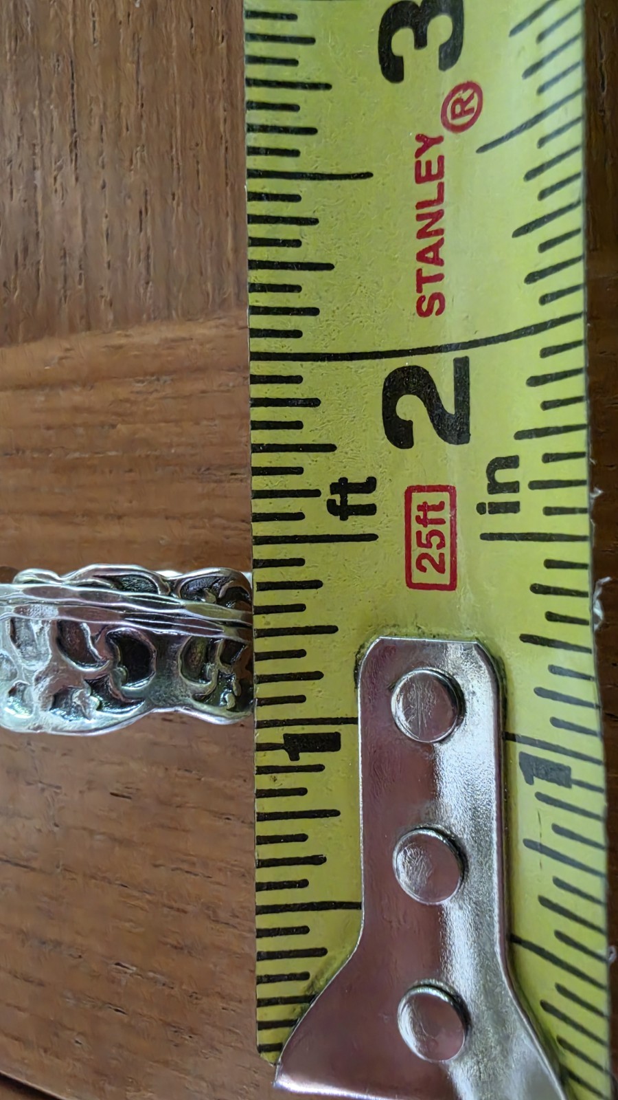PZ Paz Creations Israel 925 Sterling Silver Spinner Ring, Size US 9.75 Vintage