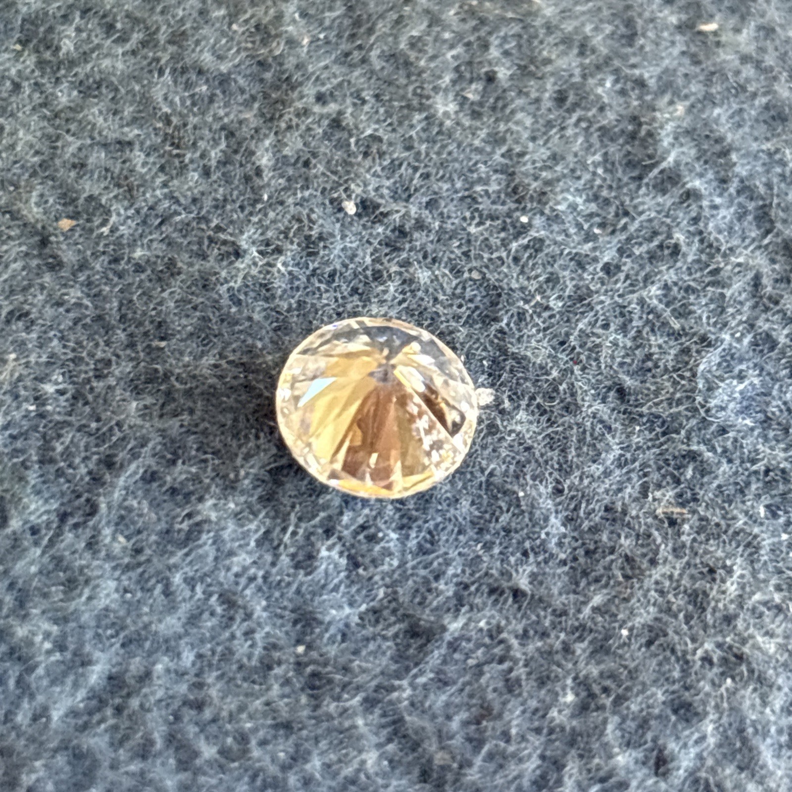 1 CTTW OCT 7.00mm Moissanite Diamond Round Cut Color D Loose Diamond. GRA & COA