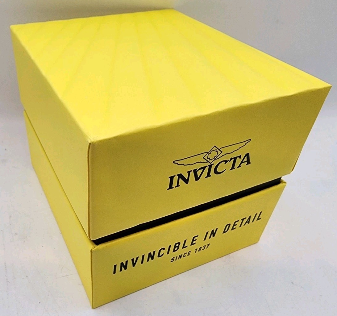 Invicta Racing Cyclone 48444 Blue Transparent Chronograph Watch 48.5mm