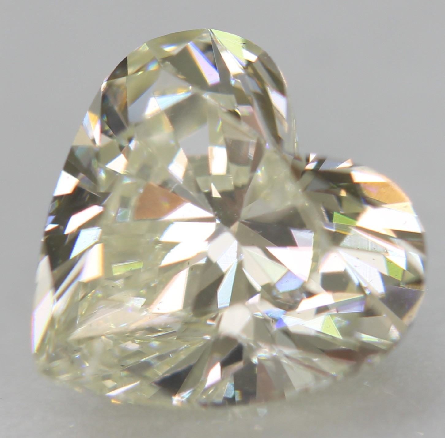 Certified 1.01 Carat I VVS2 Heart Shape Natural MINED Loose Diamond 6.6×6.43mm