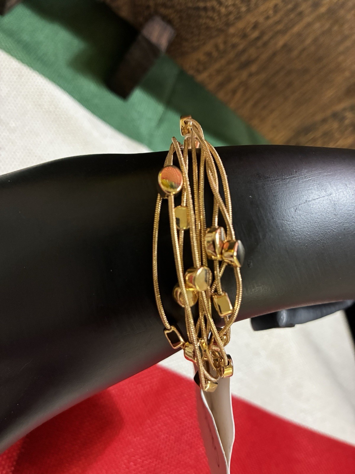 Calvin Klein Gold-Tone Multi-Strand Bracelet