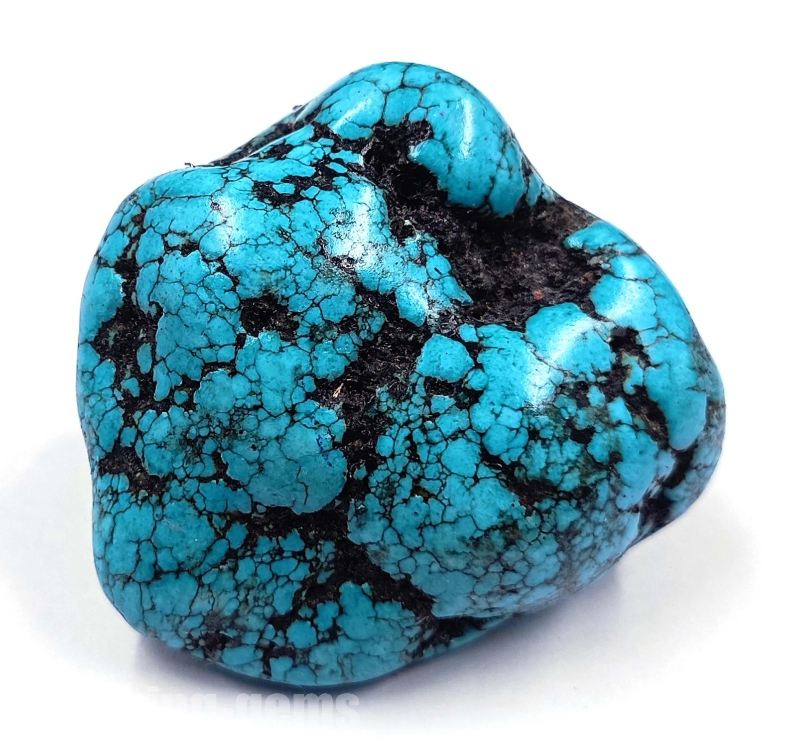 IGL Certified Natural 389.00 Ct Blue Turquoise Tumble Rough Loose Gemstone 5DND