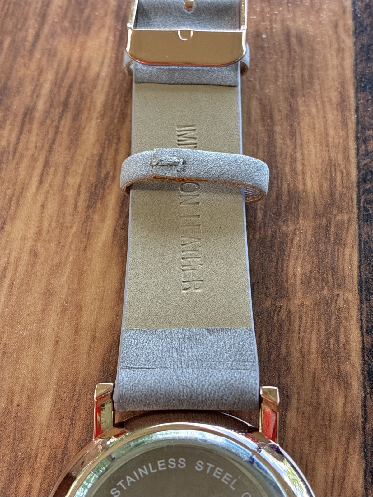 Accutime Watch Corp Rainbow Marbled Women’s 39mm Watch New Battery 9”