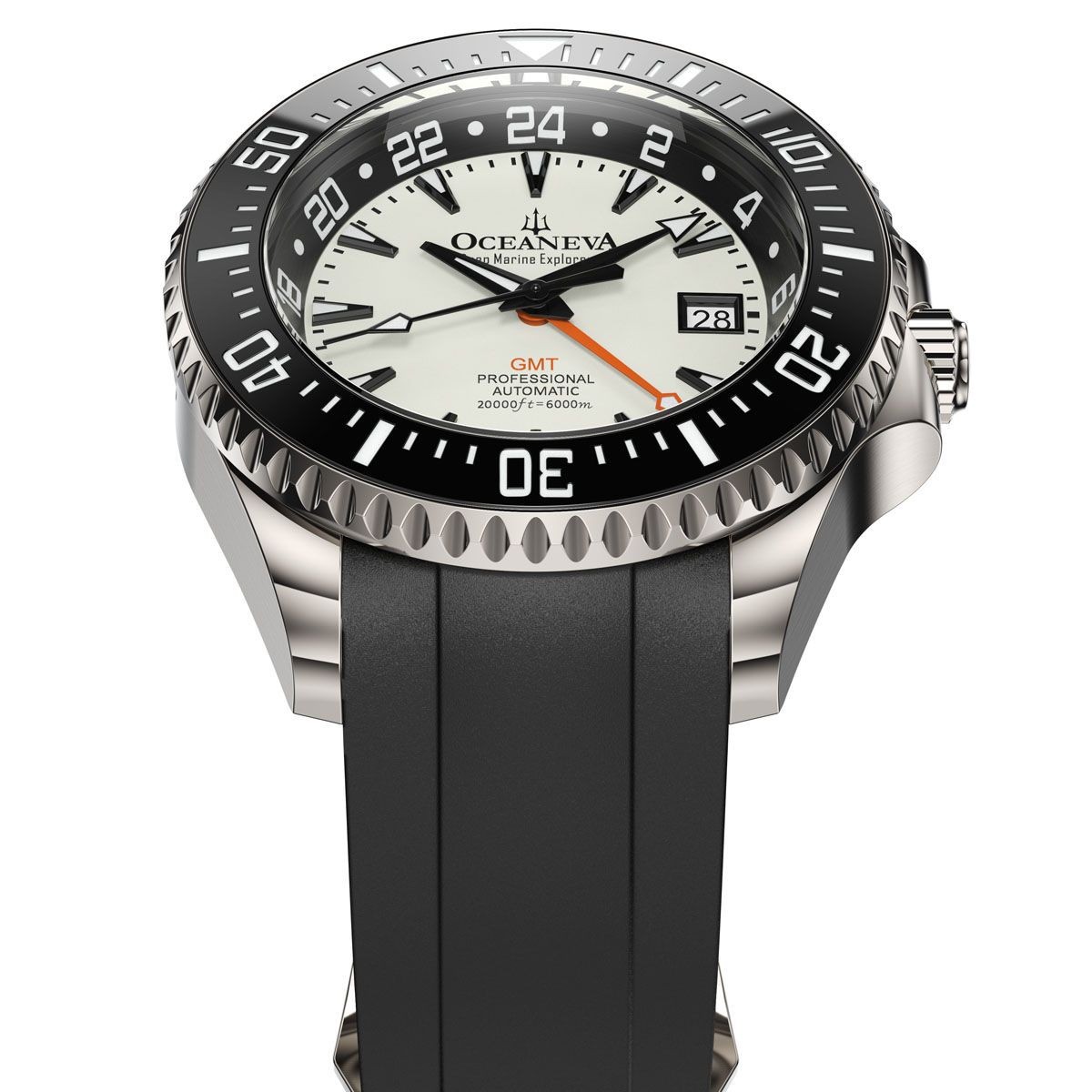 Oceaneva Deep Marine Explorer VI 6000m Titanium X1 Automatic Watch