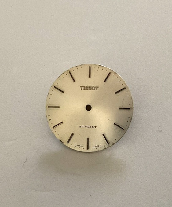 VINTAGE TISSOT STYLIST Cal 781 Watch DIAL Ø 30.45mm in very good condition