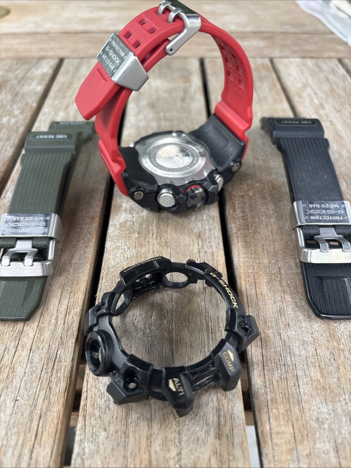 CASIO G-SHOCK MUDMASTER GWG-1000-1AJF Mens Japan import with 3 bands