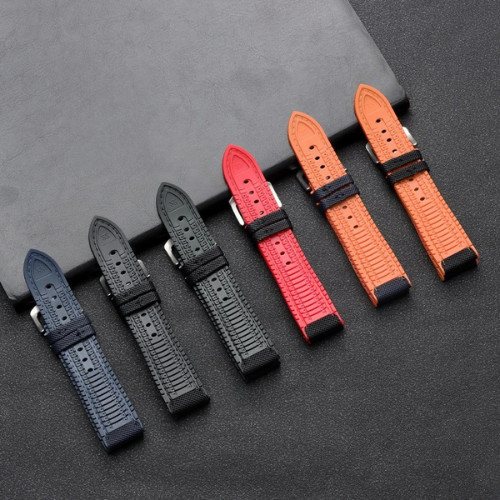 Genuine Sailcloth Watch Band 20mm 22mm 24mm 26mm Waterproof Quick Release Strap