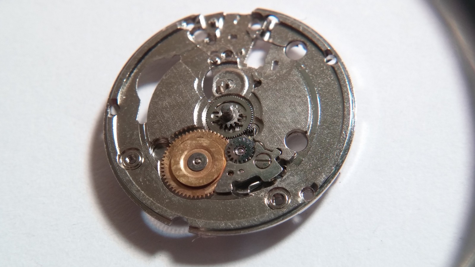 ETA 556.115 main plate and gears for watch repair