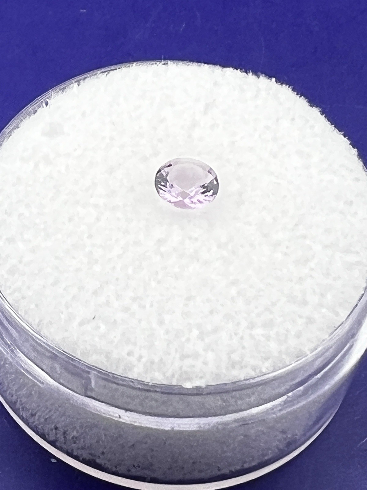 Natural Untreated Brazilian Amethyst Faceted Gemstone Round 4.5mm 0.23 cts