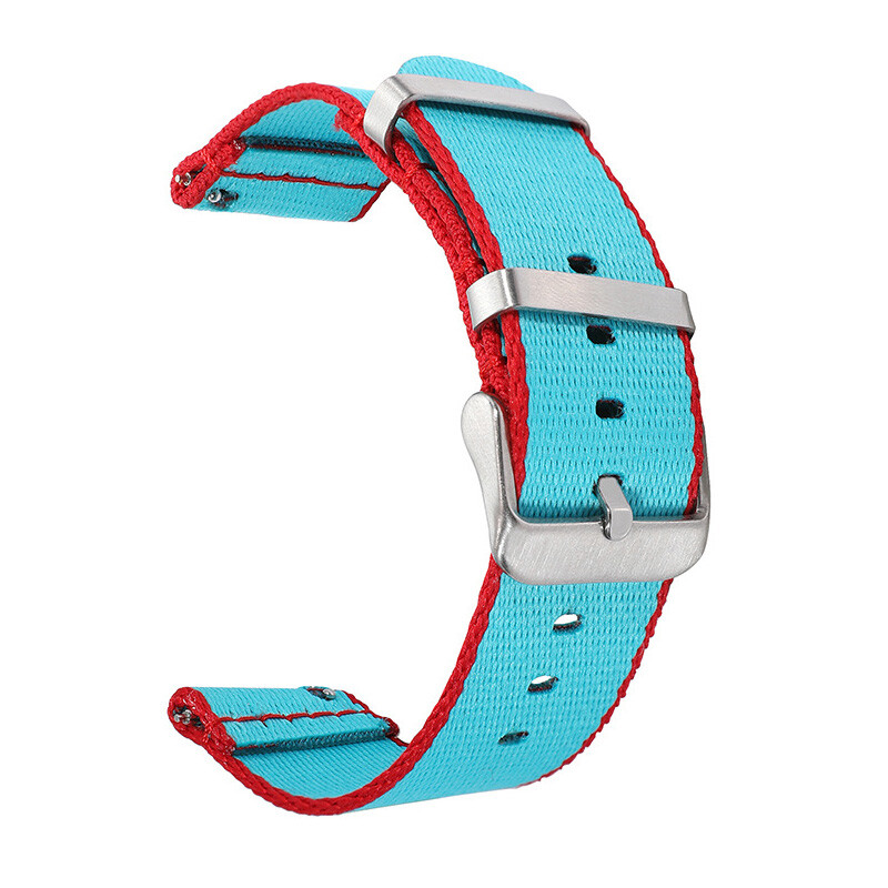 20mm Weave Nylon Watch Band 22mm Strap For Samsung Galaxy Watch 3 4 5pro 42 46mm