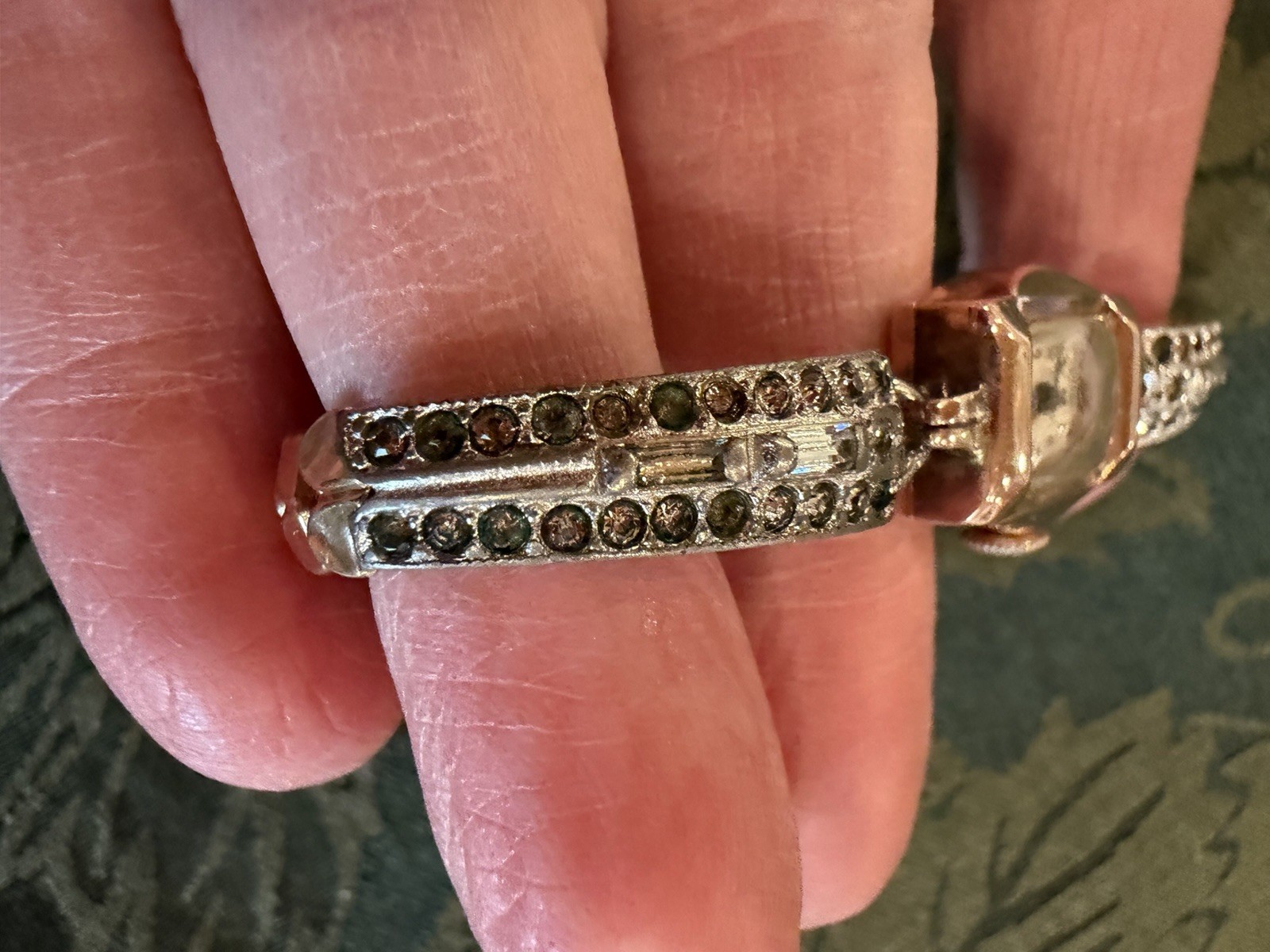 VTG 14K Rose Gold Ladies Watch Bulora Comp. See Description In The photos