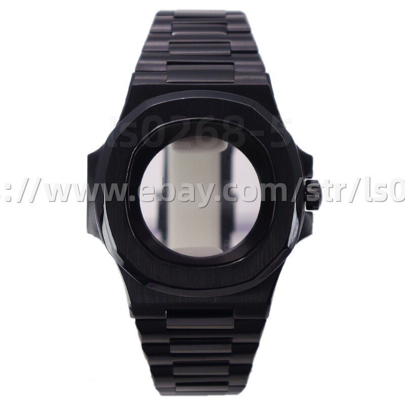 39.5mm Rose Gold Watch Cases 904 Strap Sapphire Glass For NH35 36 Movement