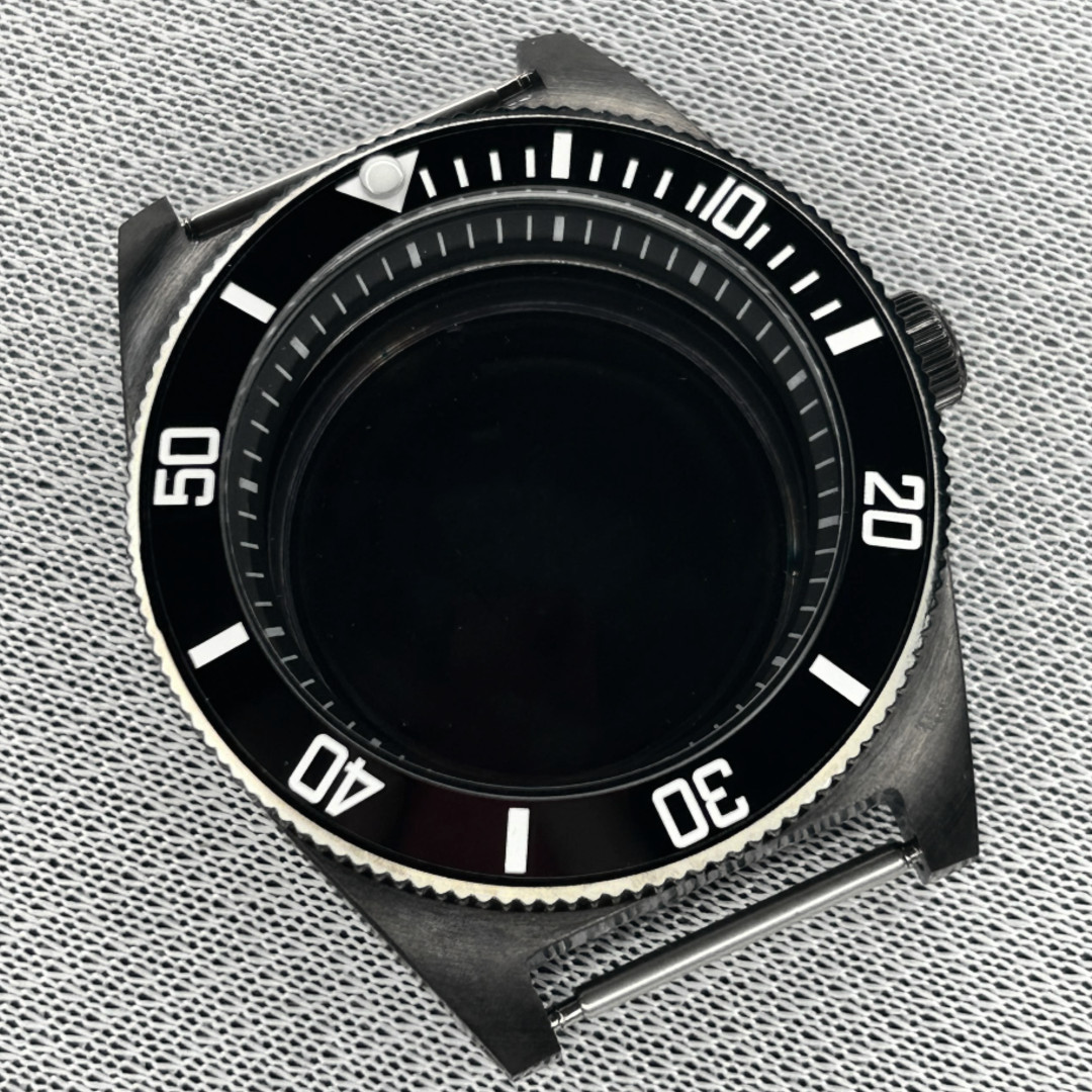 Diver Watch Mod 62MAS Style Case Black Sub NH35 7S26A Automatic Mod Part 5ATM US