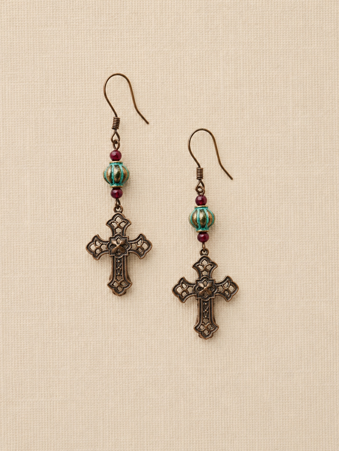 Gothic Style Handcrafted OOAK Earrings