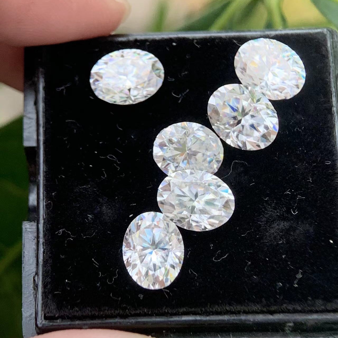 0.35-5ct Pear Cut Moissanite Loose GRA VVS1 D Color 1-3pcs for Jewelry Making