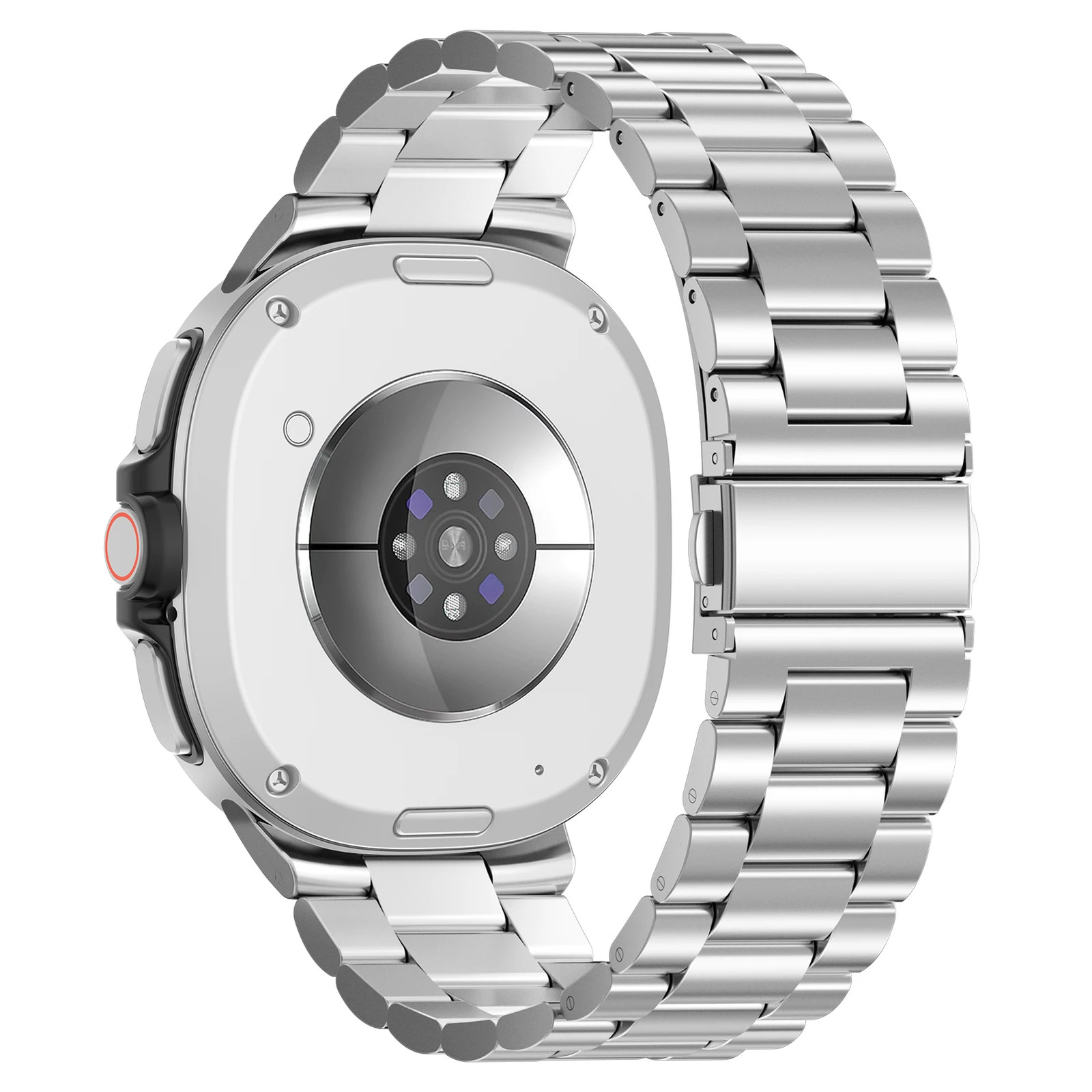 Stainless Steel Metal Watch Band For Samsung Galaxy Watch 8 40/44 Classic Luxury