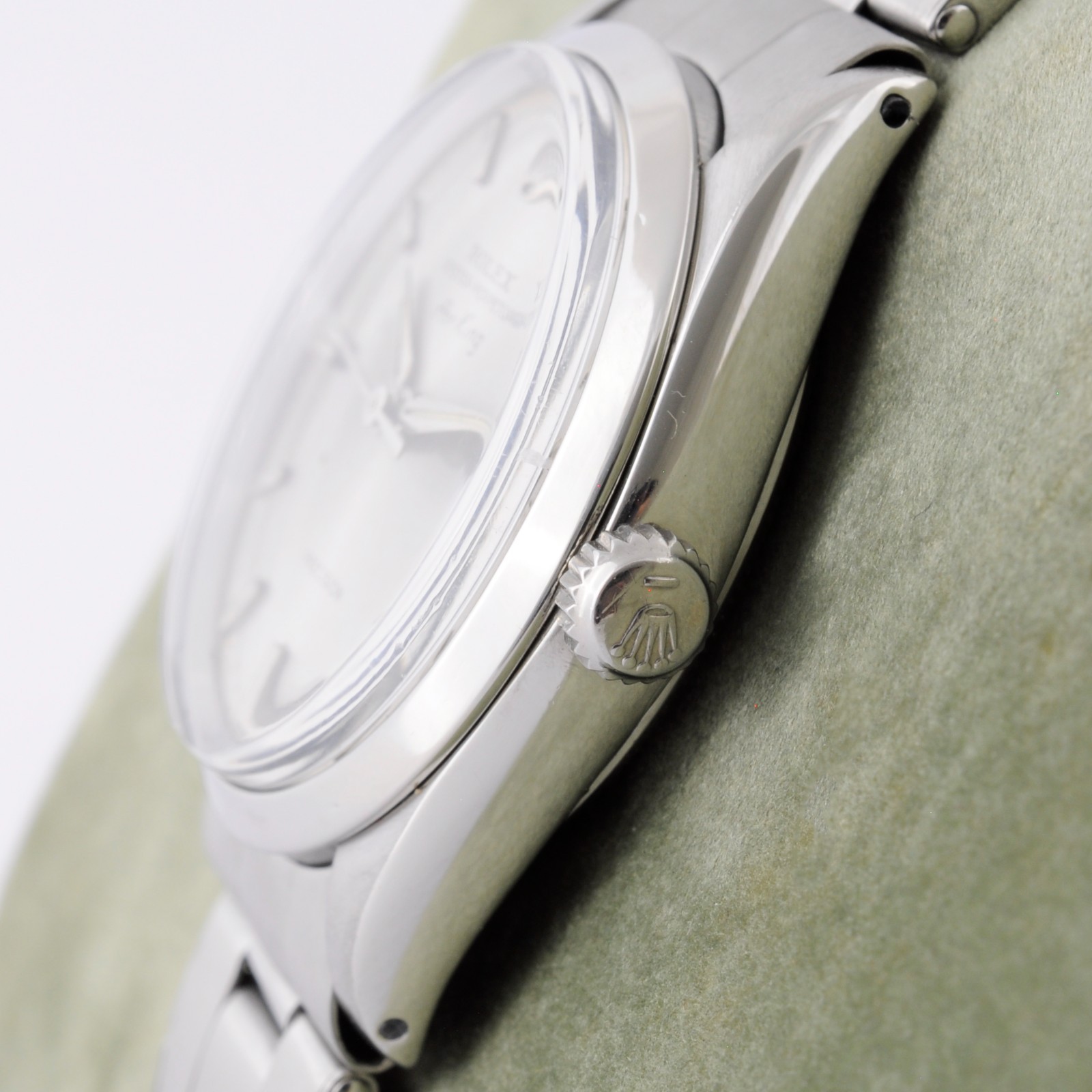 SWISS ROLEX OYSTER PERPETUAL AIR-KING 5500 1002 AUTOMATIC GENTS WATCH BRACELET