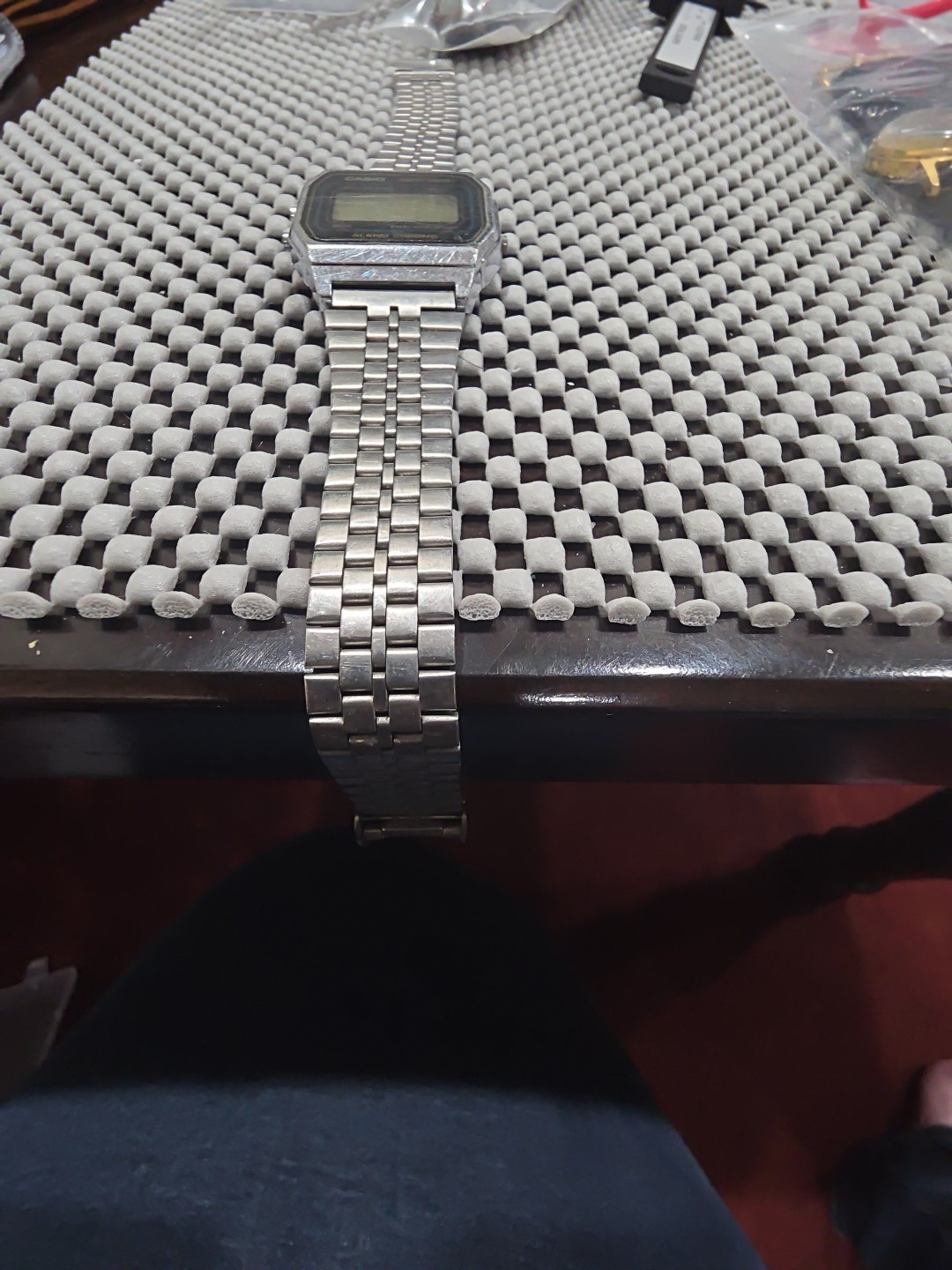 Casio Classic A158WA-1DF Wrist Watch for Men – Silver