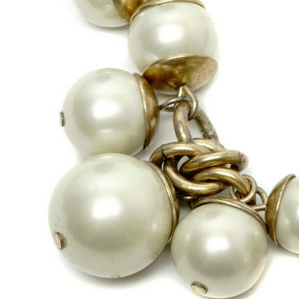 Faux Pearl Bracelet Adjustable 7-9 inches Fashion Stella and Dot Charm Style