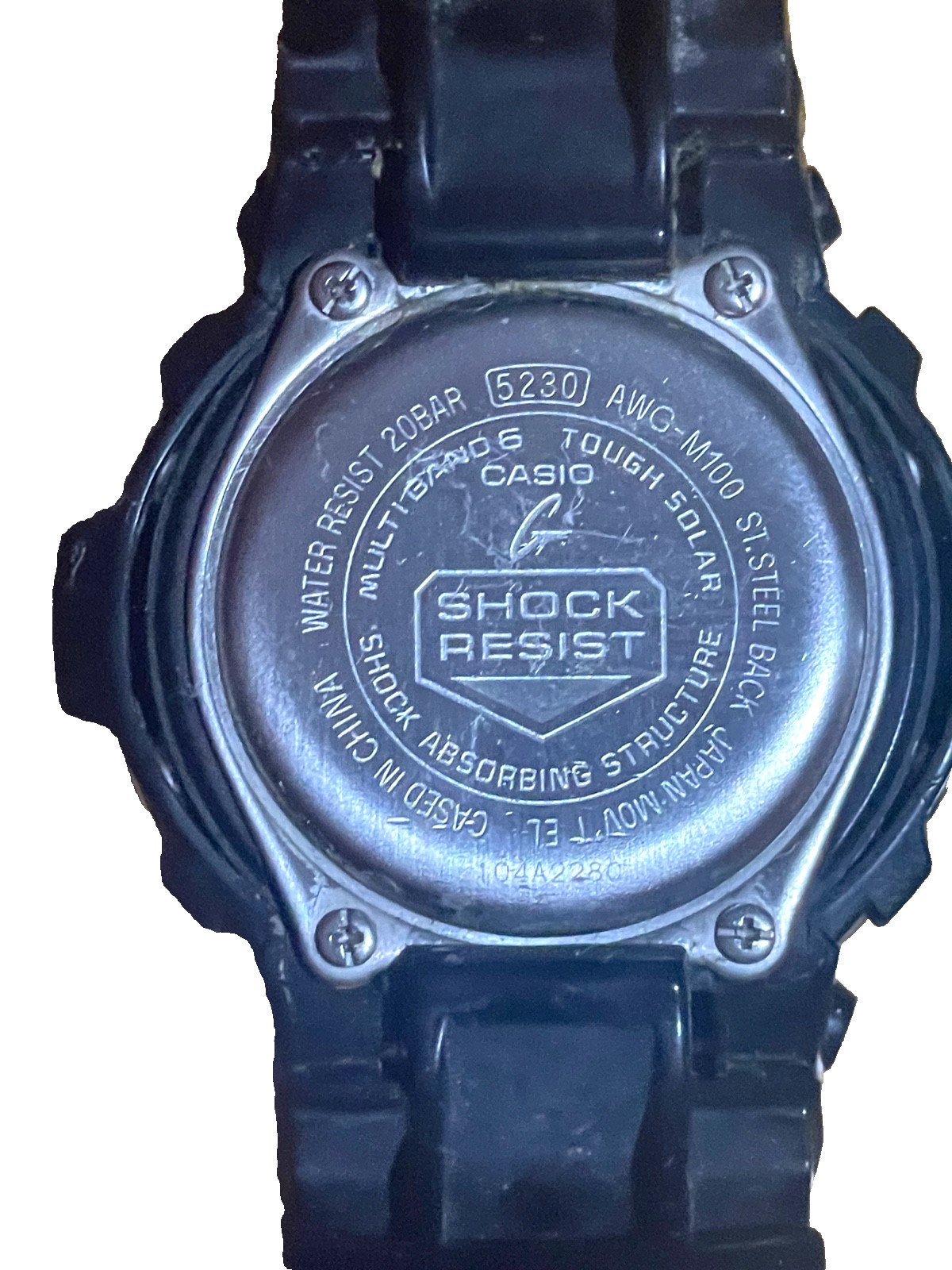 Casio Tough Solar AWG-M100-1AER Wrist Watch for Men