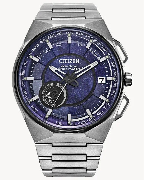 Citizen Satellite Super Titanium CC3097-52L Eco-Drive Blue Dial Men’s Watch