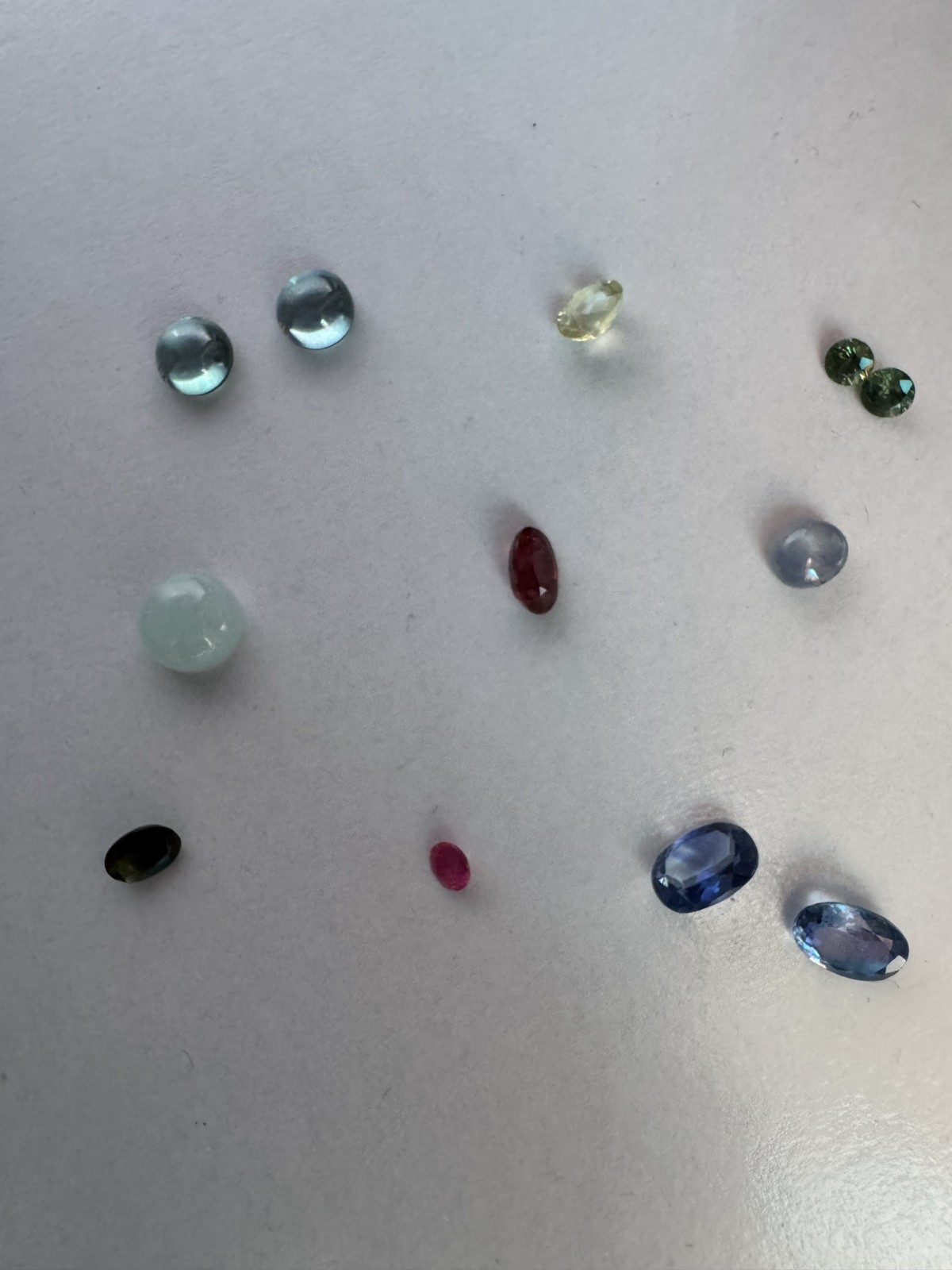 PRECIOUS GEMSTONE INVESTMENT LOT #24: 12 GEMS, 11.90 TCW. Details Below
