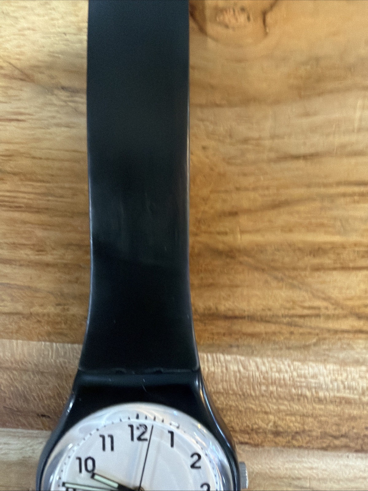 Vintage Swatch Watch LB153 “Something New” Ladies 25mm Black & White Swiss