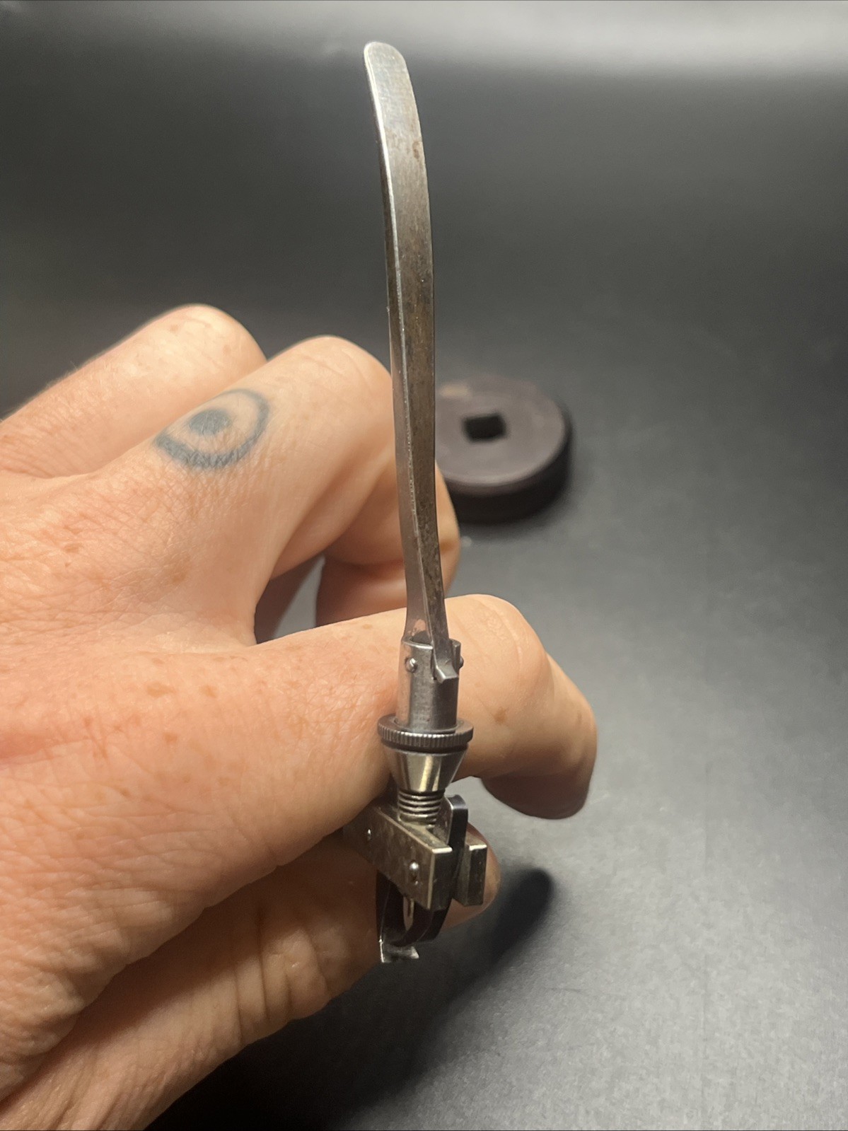 Vintage German Made Unbranded Watchmaker Roller And Hand Remover Tool (017)