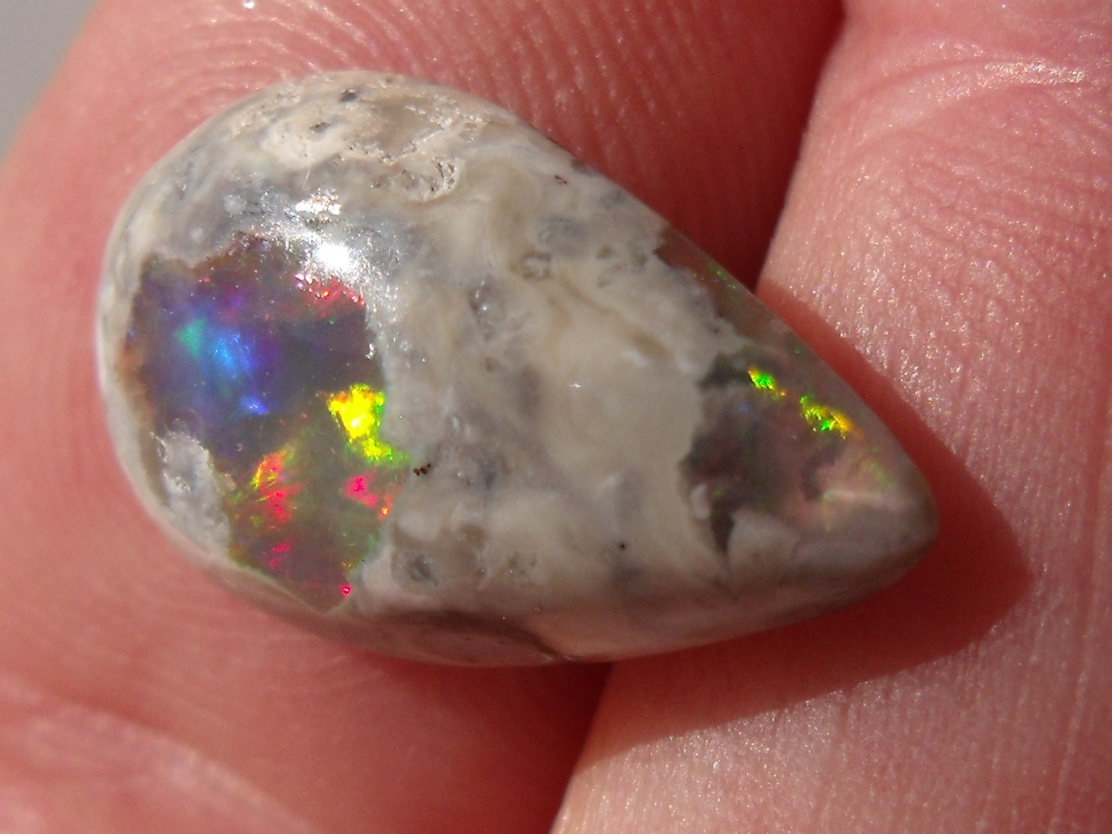 4.76 Ct. Mexican Cantera Fire Opal Cabochon