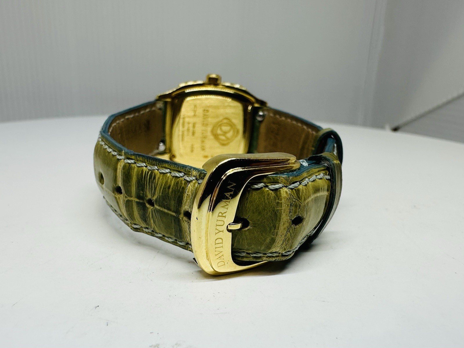 18k Ladies David Yurman Thoroughbred Watch – Mother Of Pearl – T304-XS88 – 25mm