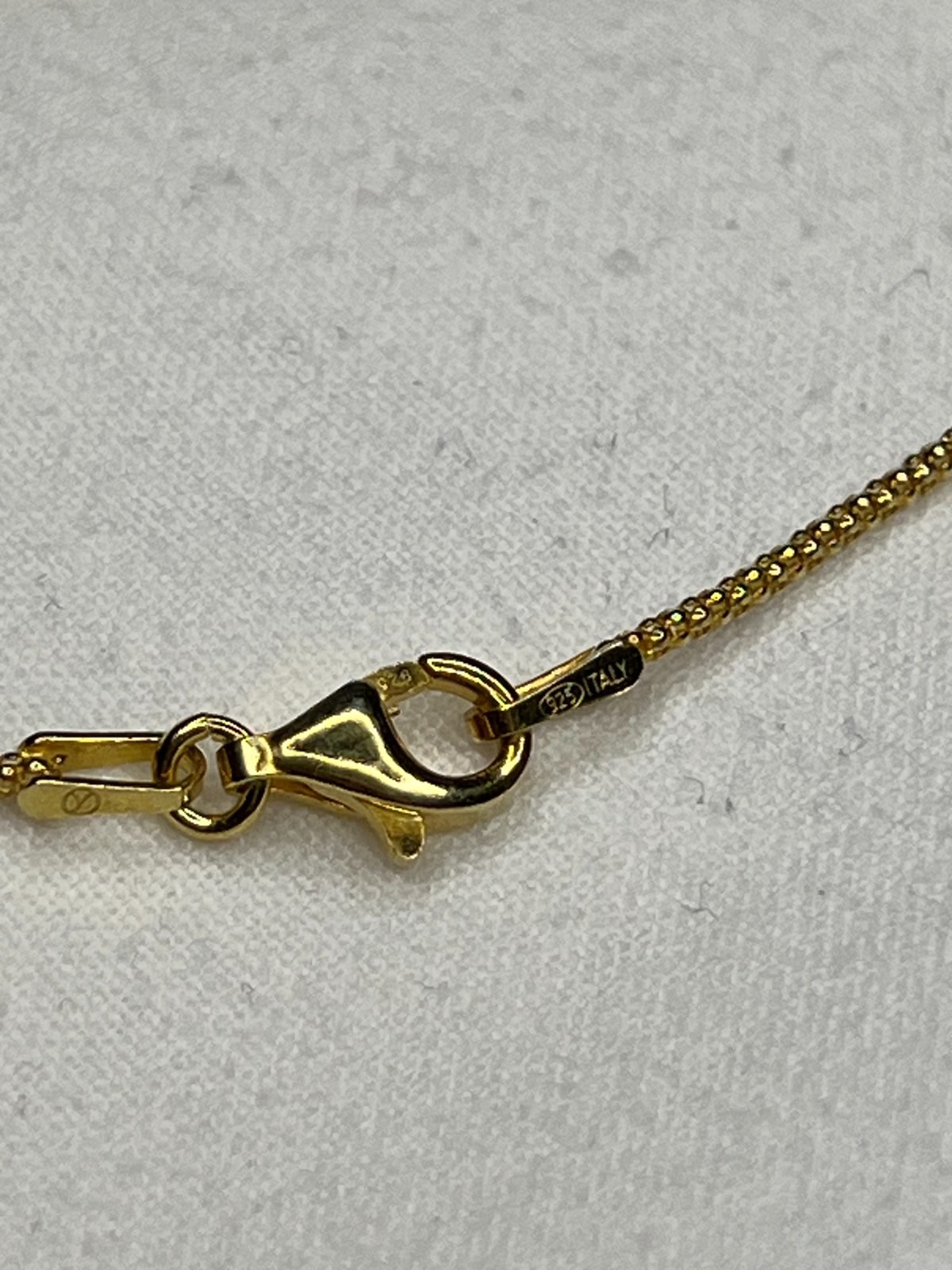 7″ Italian-Made Gold-Over S925 Popcorn Style Bracelet – 1mm Width
