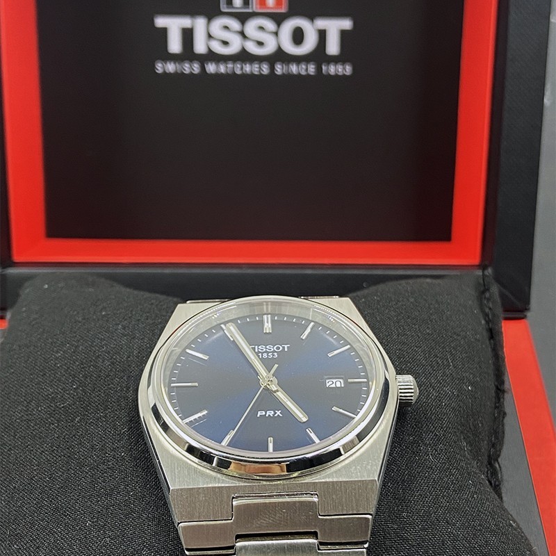 Tissot PRX/316L T137.410.11.041.00 Blue Dial Men’s 40MM Quartz Chronograph Watch