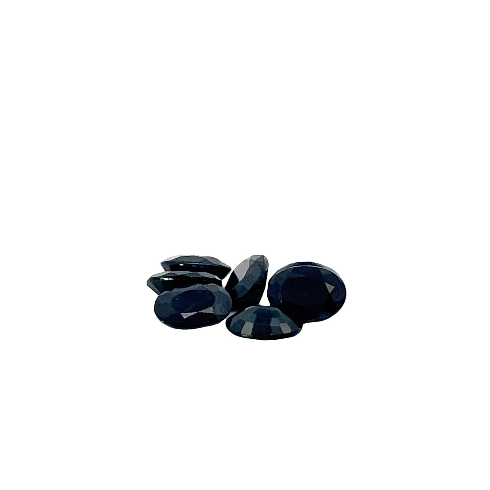 1.16ct Loose Oval Cut Genuine Dark Blue Sapphire Gemstone 7 x 5mm