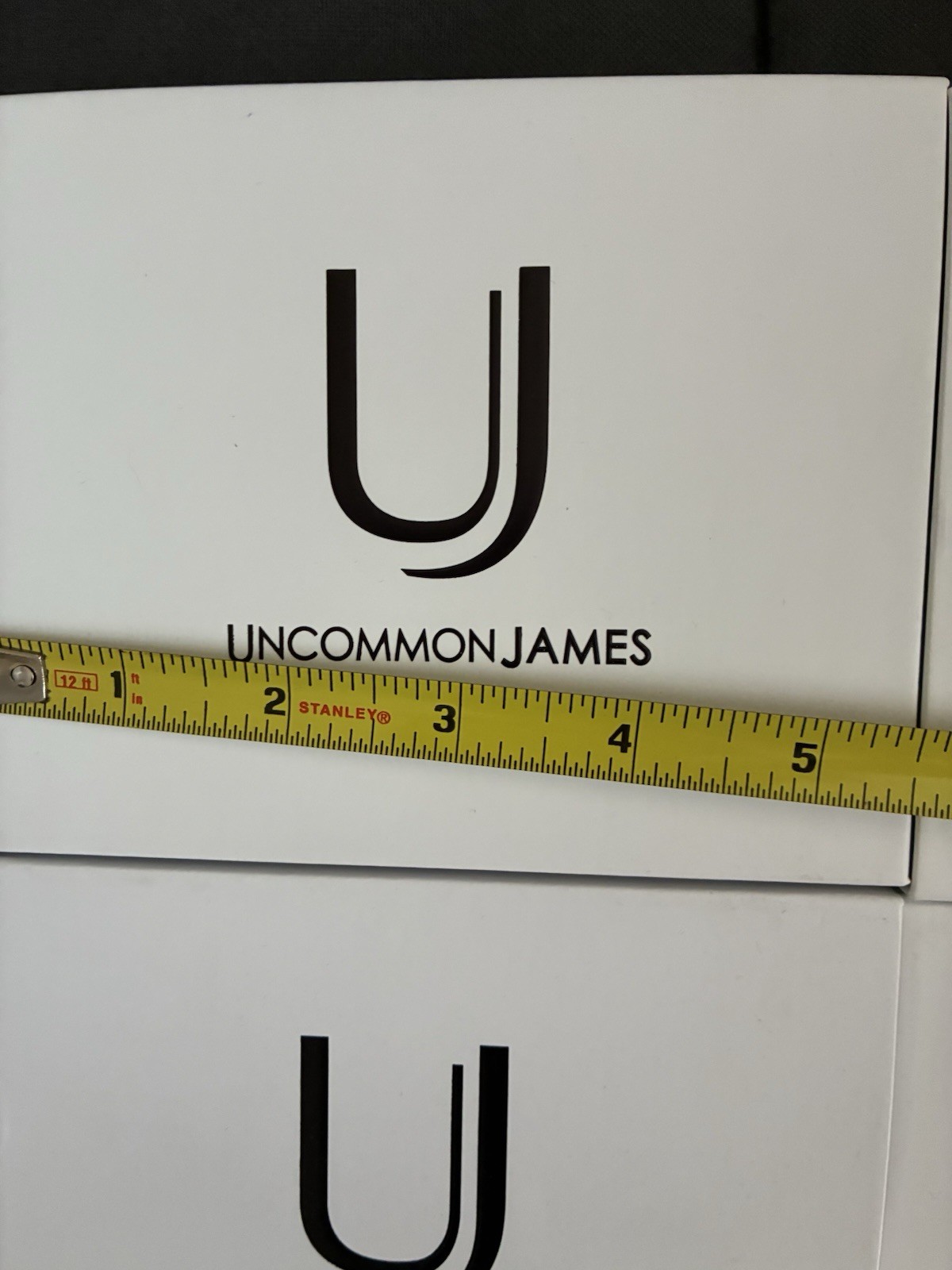 Uncommon James Set of 4 White Rectangular Jewelry Gift Boxes 7x5x2