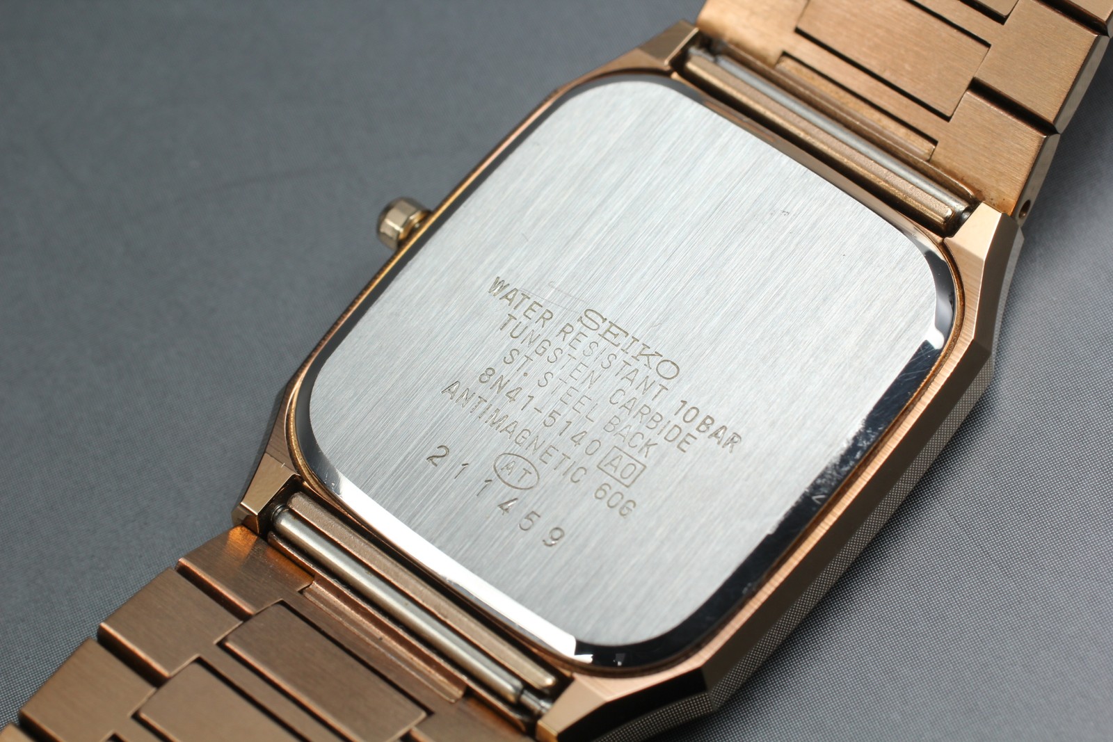 [Near MINT] SEIKO Dolce 8N41-5140 29mm Gold Dial Tungsten Quartz Men’s Watch