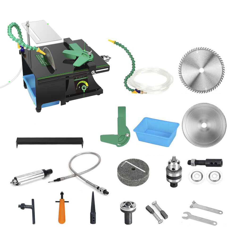 1600W 220V Jewelry Water Using Polishing Machine Rock Polisher Bench Home Bench
