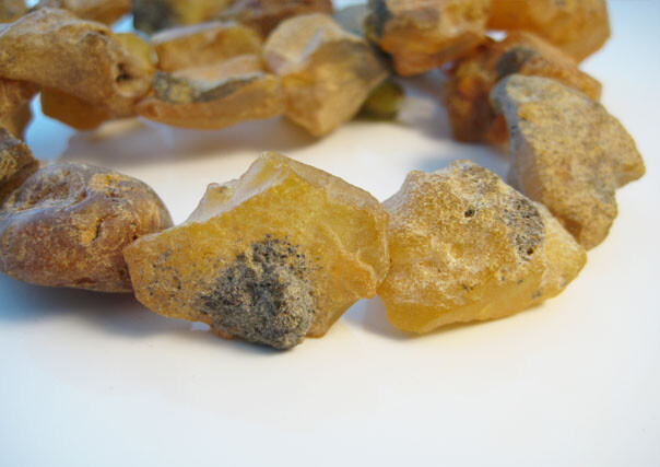 Genuine Massive Raw Amber Baltic Amber Necklace 30 in !!!