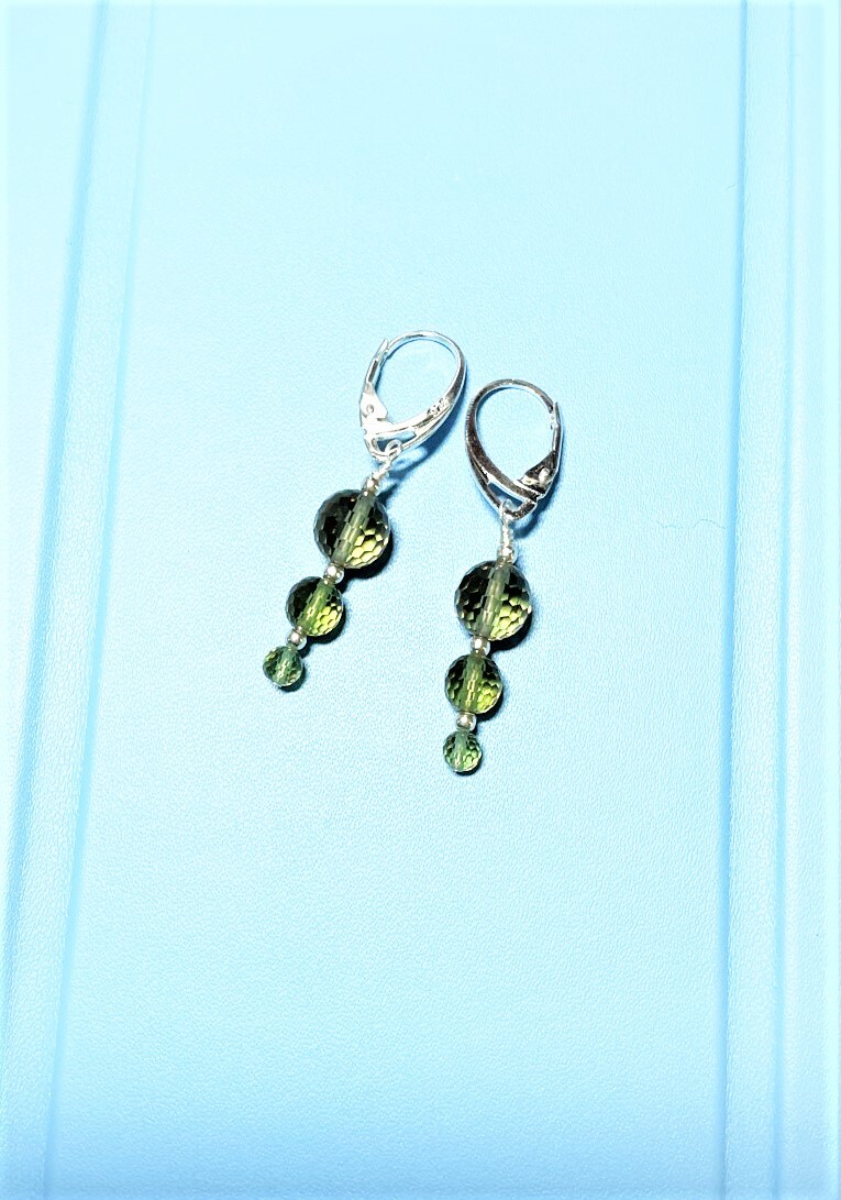 Diaspore zultanite Sterling Silver Earrings RARE