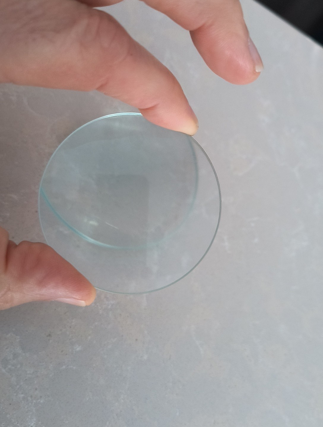 2PC 63.5mm Optical Double Convex Lens Magnifying Glass Lenses NOS