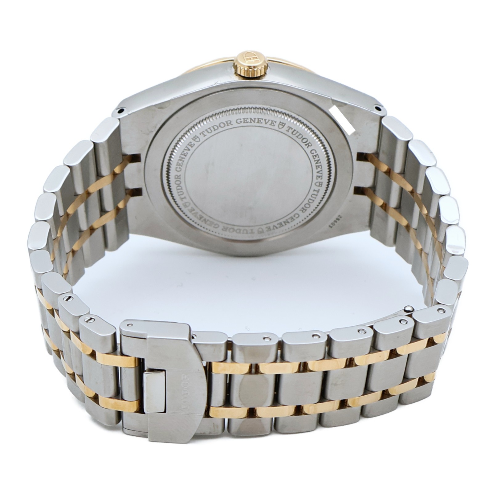 TUDOR Royal Automatic Watch 28603 Stainless Steel/18K Yellow Gold Silver